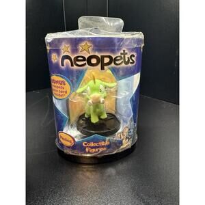 Neopets 2004 Moehog Collectible Mini Figure Bonus Game Card Think Way Toys Rare